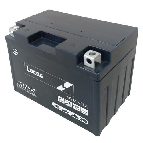 Lucas Motorcycle AGM / VRLA Battery LTS12ABS (YT12A-BS)