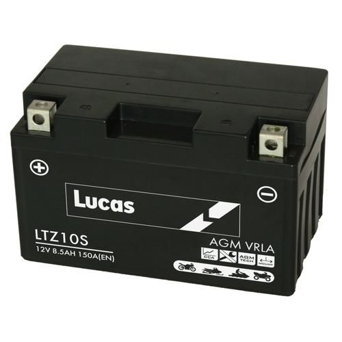 LUCAS 12V SEALED MOTORCYCLE BATTERY LTZ10S