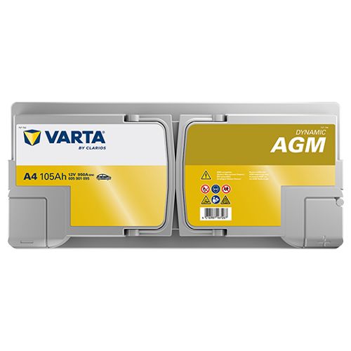 Varta A4 020AGM Replaces MERCEDES OEM Part A 000 982 18 08  