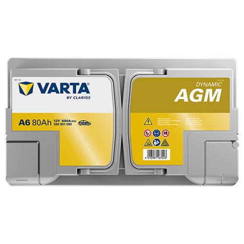 Varta A6 115AGM Replaces AUDI OEM Part 000 915 105 DL  