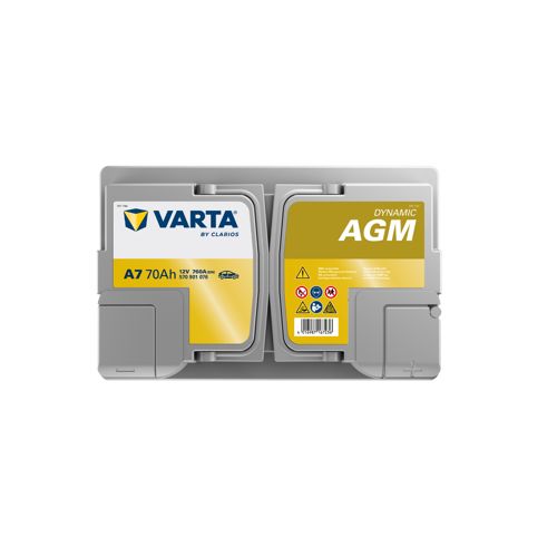 Varta A7 096AGM Replaces AUDI OEM Part 000 915 105 CE  