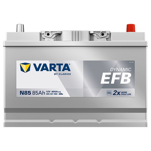 Varta N85 EFB Start Stop Car Battery 335EFB