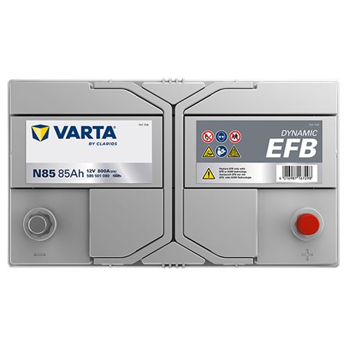 Varta N85 EFB Start Stop Car Battery 335EFB