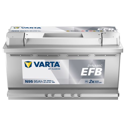 Varta N95 EFB Start Stop Car Battery 019EFB