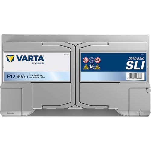 Varta F17 Car Battery Type 110 (580406074)  