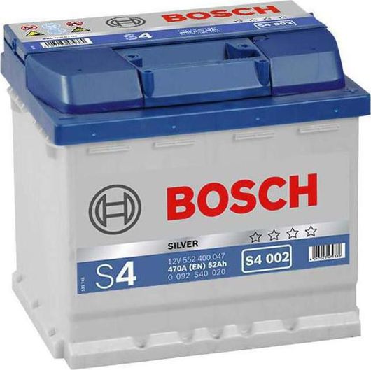 S4 002 Bosch Car Battery 12V 52Ah Type 079/012 S4002