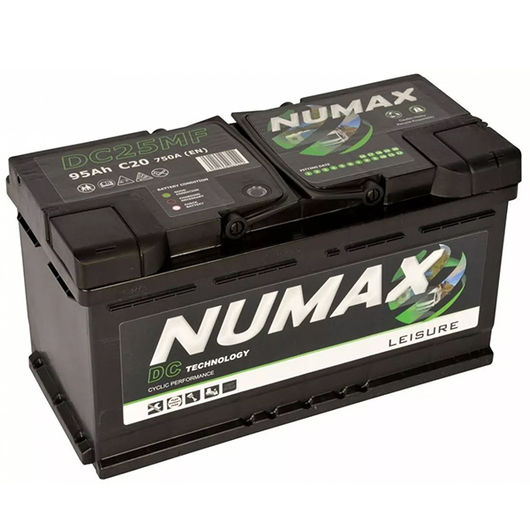 Numax 105Ah Leisure Battery DC25MF