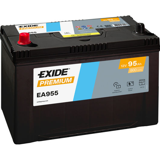 Exide 250TE Premium Car Battery EA955  