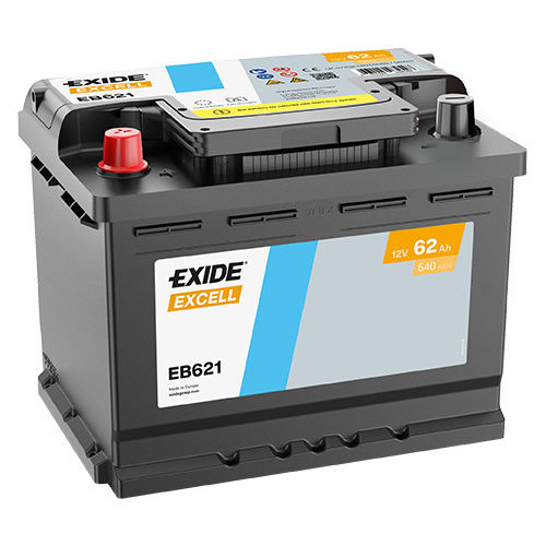 Exide 078SE Excell Car Battery EB621  