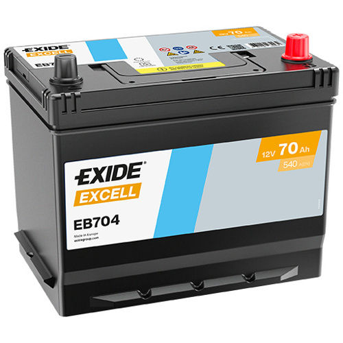 Exide 030SE Excell Car Battery EB704  