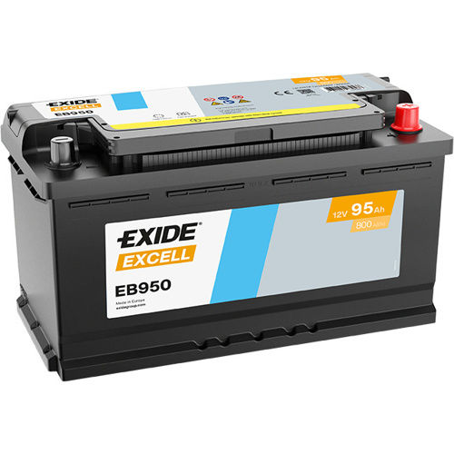 Exide 017SE Excell Car Battery EB950  