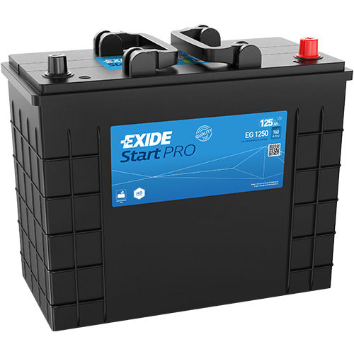 EXIDE START Pro 655 Battery 12v 125Ah - W655SE - EG1250