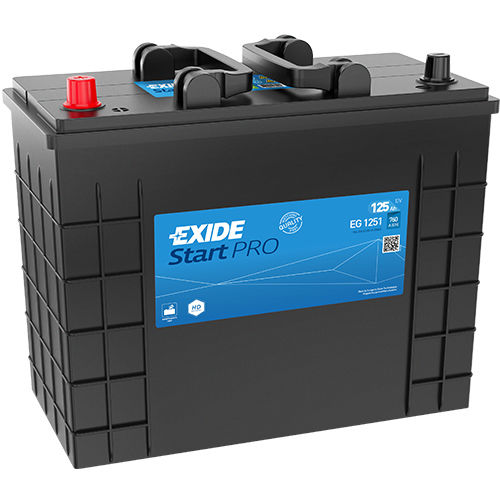 EXIDE START Pro 656 Battery 12v 125Ah - W656SE - EG1251