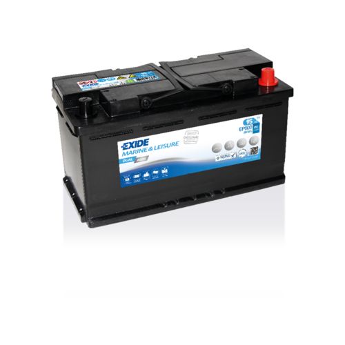 Exide Dual Leisure Marine AGM Battery 12v 95Ah EP800