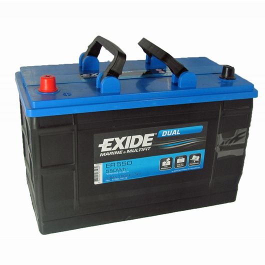 Exide Leisure Battery Dual ER550  