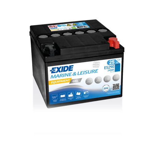 Exide Equipment Gel Battery Leisure and Marine ES290 25Ah
