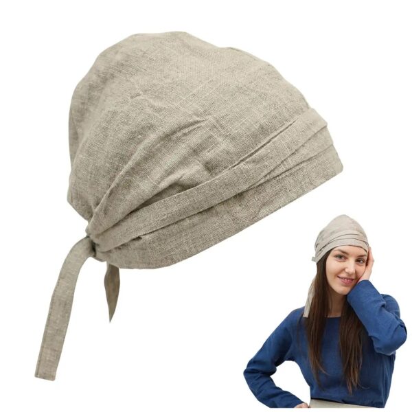 13th Century St Birgitta Linen Cap (Huva)