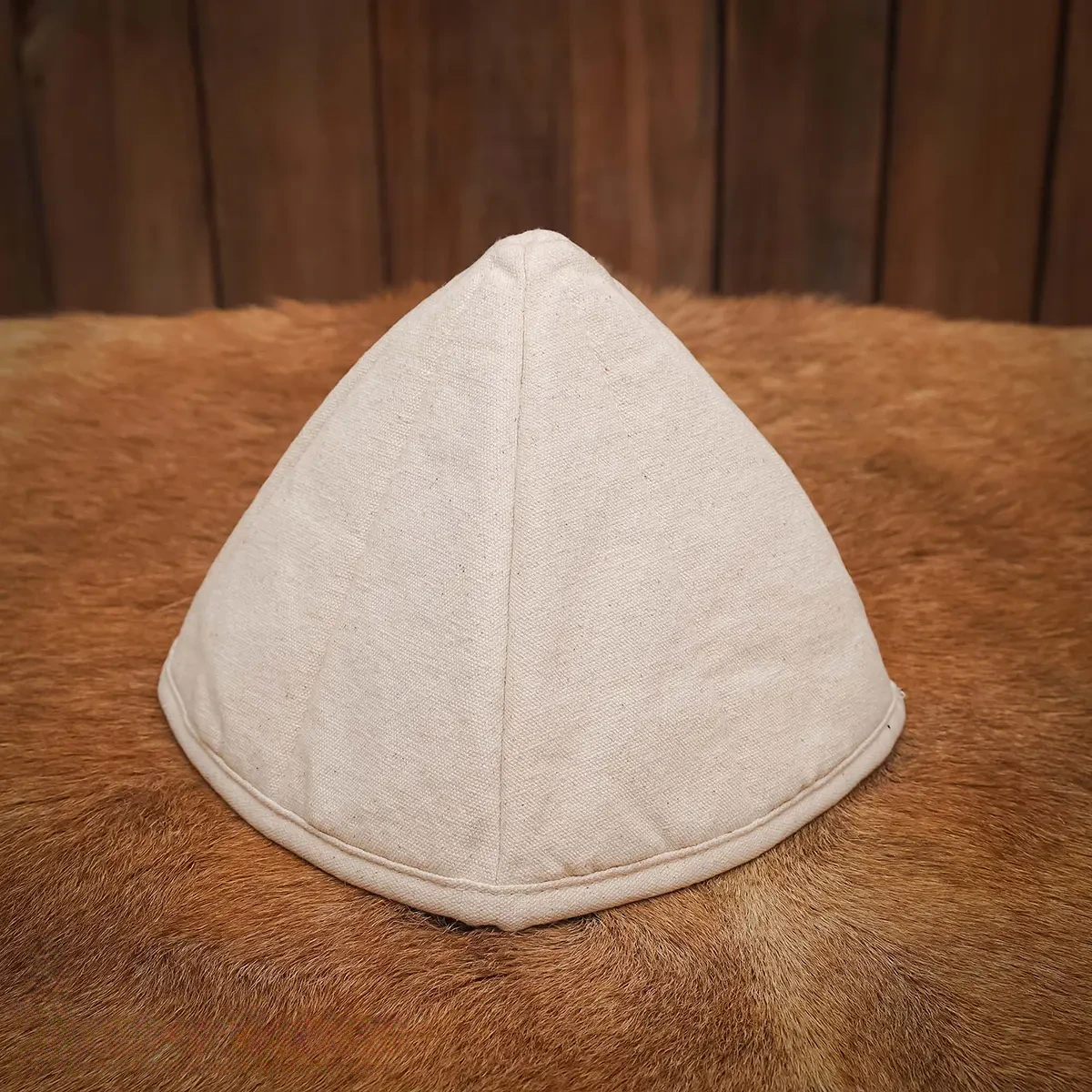 Quilted Cotton Medieval Arming Cap | Padded Helmet Liner - Image 2