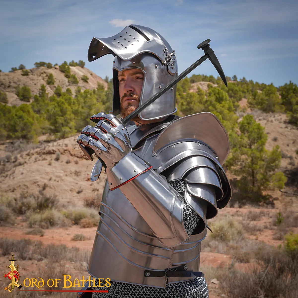 Medieval War Hammer Crowsbeak - Image 3