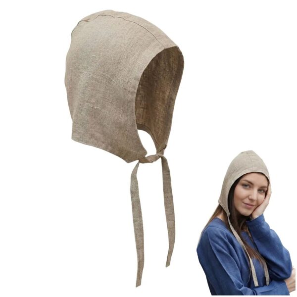 Medieval Linen Arming Coif