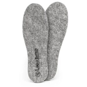 Natural Wool Felt Insoles for Boots and Shoes