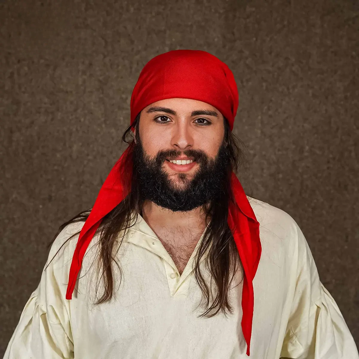 Handcrafted Leather Pirate Headband – Buccaneer Brow Band - Image 4