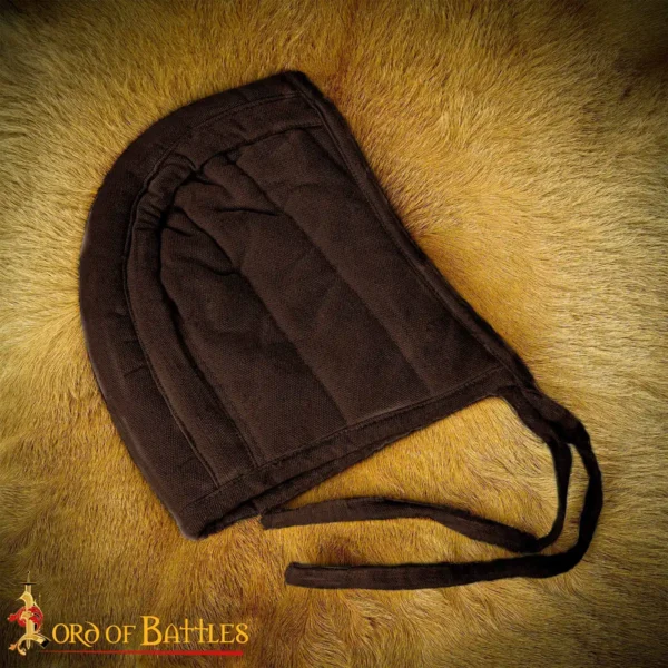 13th-Century Padded Cotton Arming Cap