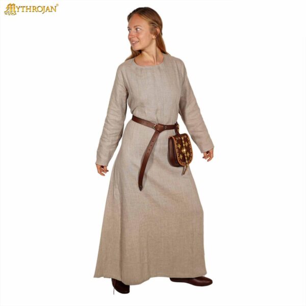Helga Viking Linen Dress