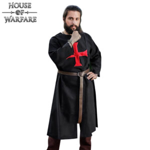 Knights Templar Recycled Cotton Tunic with Red Cross