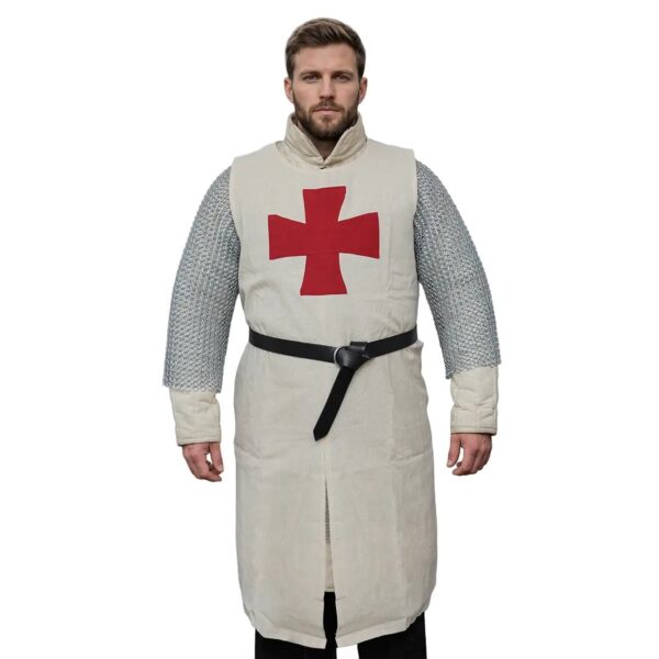 Medieval Templar Knight Tabard in Recycled Cotton