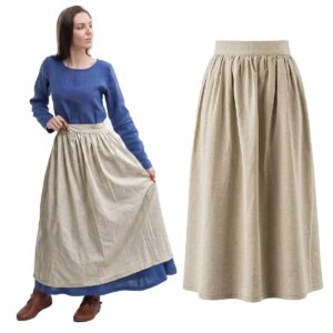 Medieval Linen Work Apron