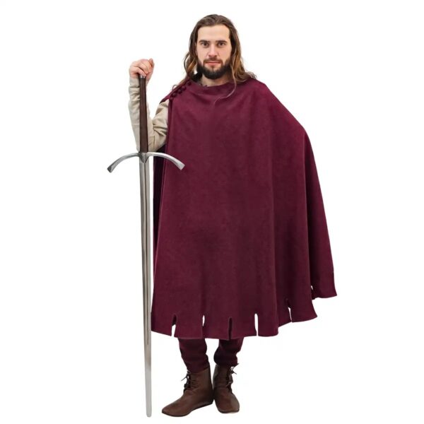 14th Century Bocksten Wool Half-Circle Cloak