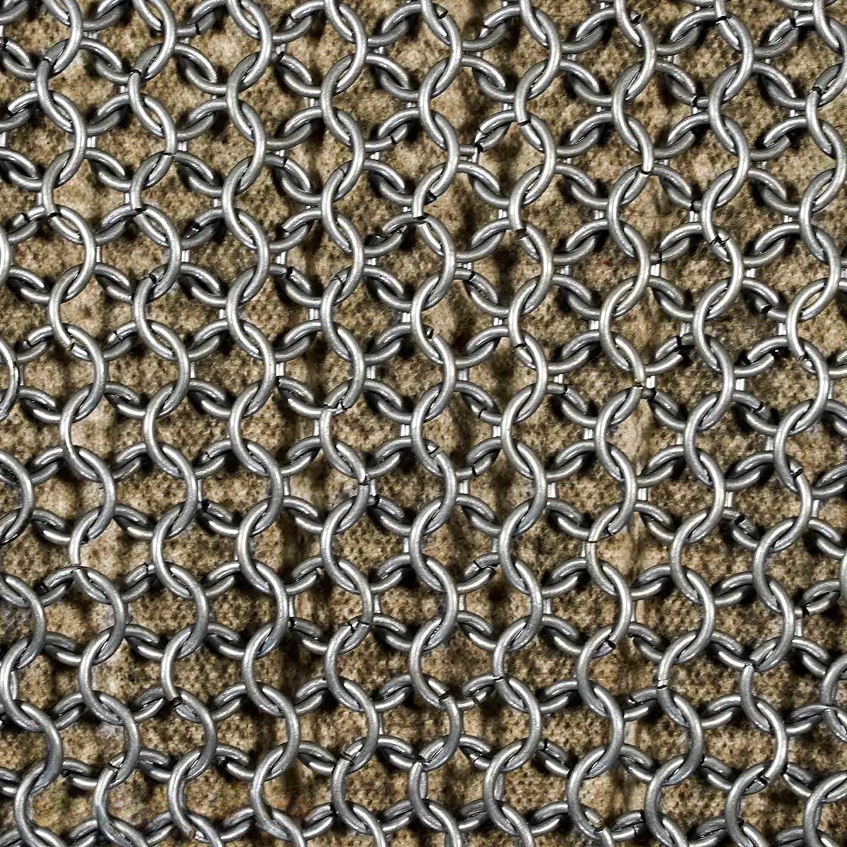 Medieval High-Tensile Spring Steel Butted Chainmail Hauberk