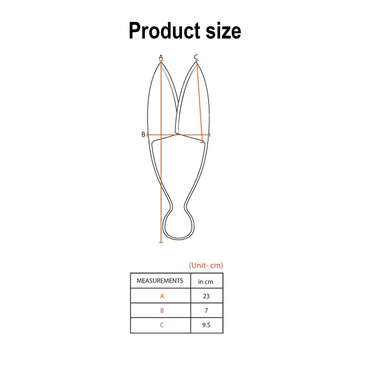 Early Medieval Hand-Forged Mild Steel Scissors, 24cm