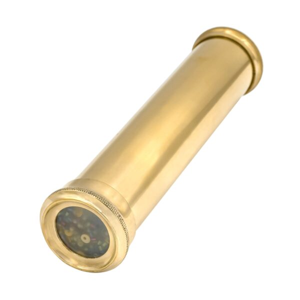 Handcrafted Pure Brass Optical Kaleidoscope - 15.5cm