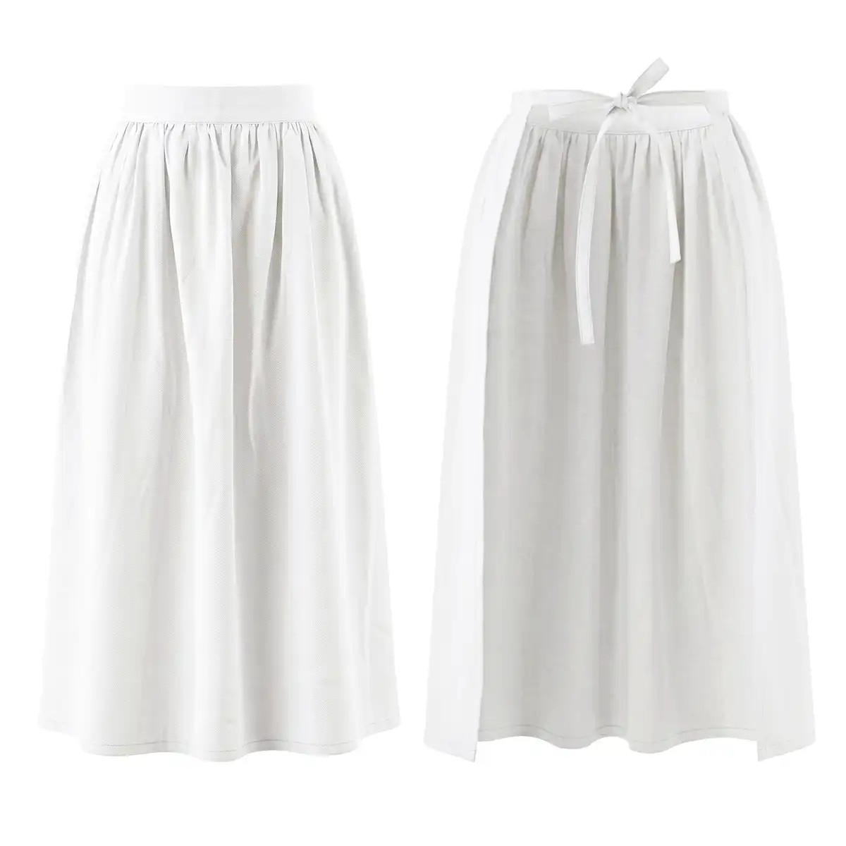 Medieval Linen Work Apron