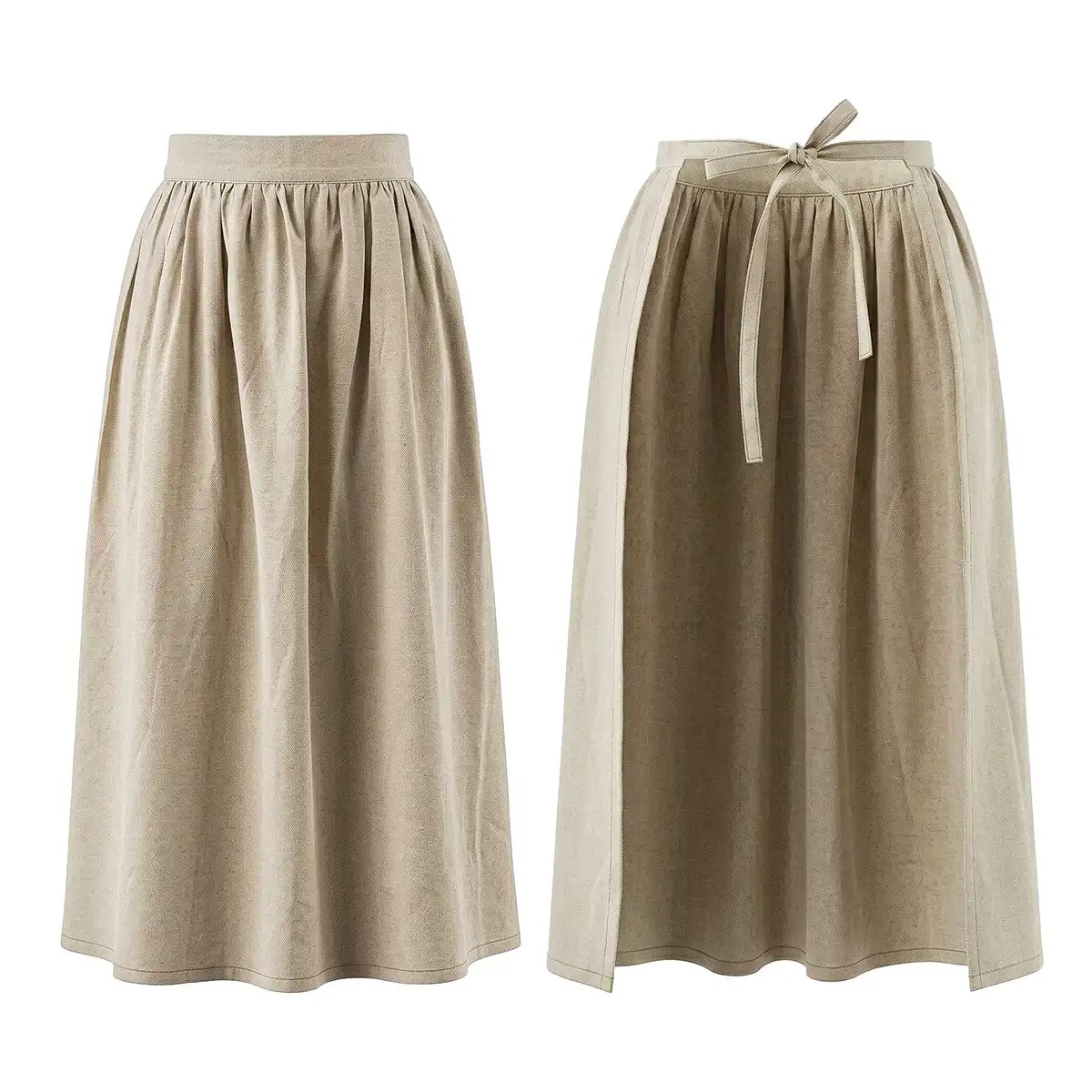 Medieval Linen Work Apron