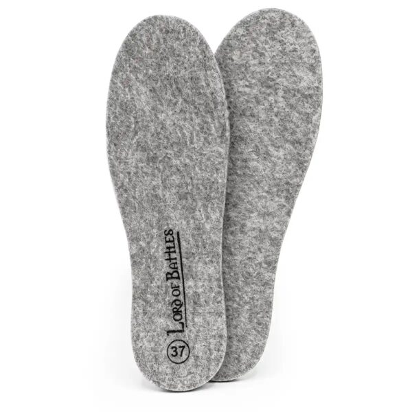 Natural Wool Felt Insoles for Boots and Shoes