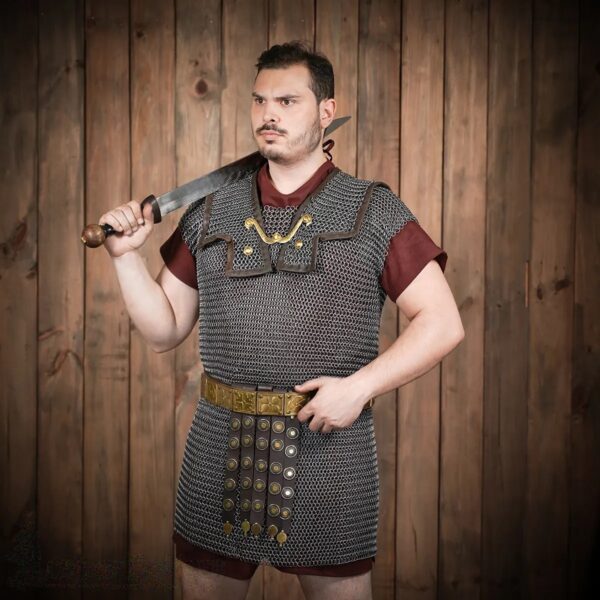 Roman Lorica Hamata High-Tensile Butted Chainmail Armour