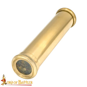 Handcrafted Pure Brass Optical Kaleidoscope - 15.5cm
