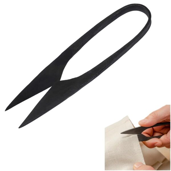 Handcrafted Iron Thread Snips - Traditional Sewing Shears