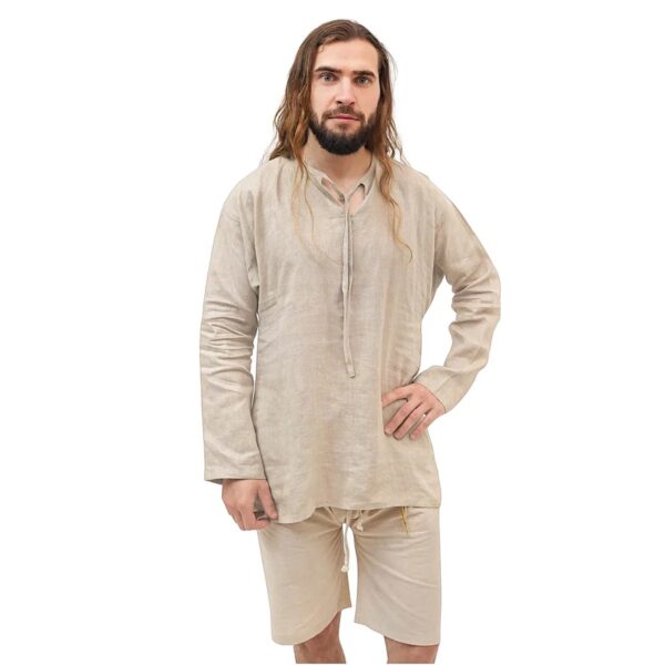 Waldemar Medieval Linen A-Cut Shirt