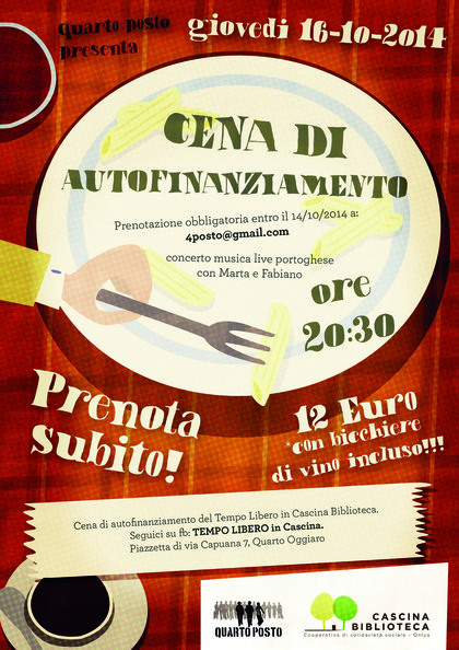 Cena di autofinanziamento