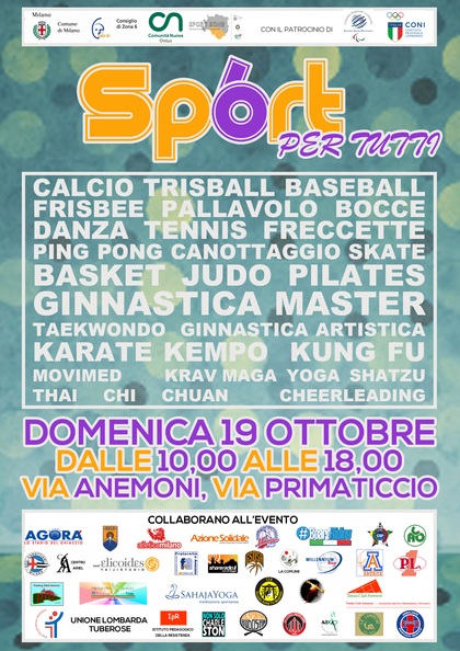 Festa dello sport della zona 6