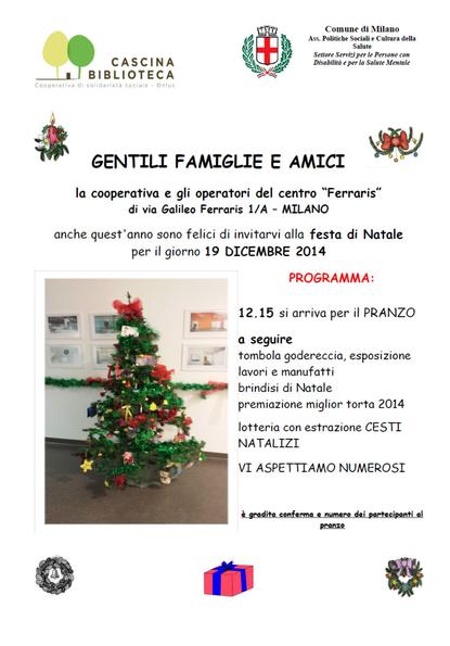 Festa di Natale Cdd Ferraris