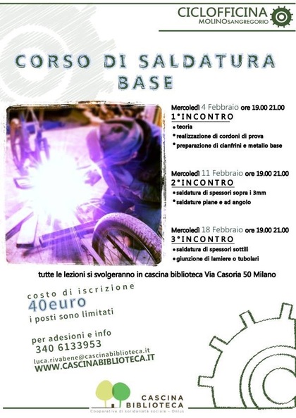Corso base di saldatura