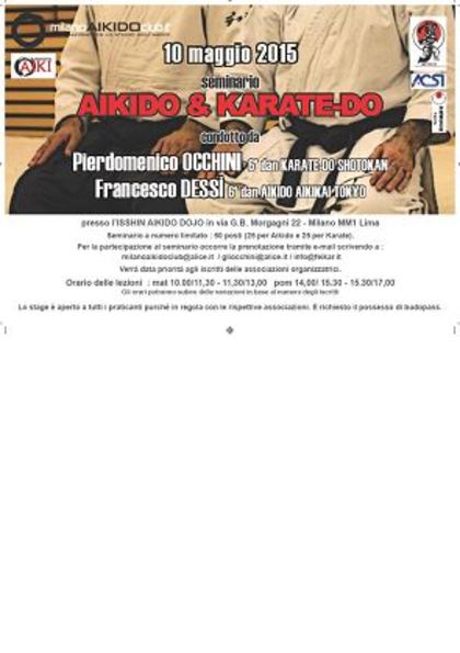 Stage Aikido & Karate-Do 2015