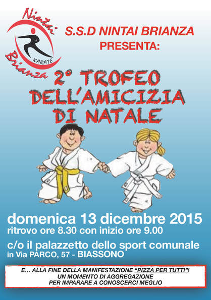 2° TROFEO DELL'AMICIZIA DI NATALE