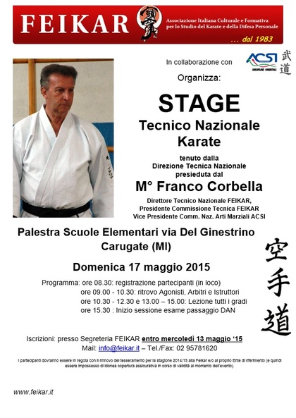 Stage tecnico nazionale