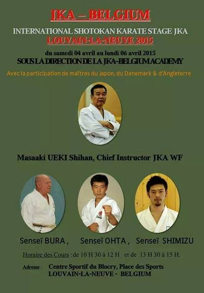 Stage JKA Belgio